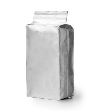 boş gümüş ürün paketleme