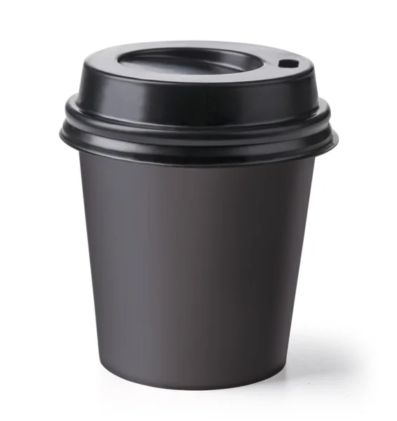Copo de café preto — Fotografia de Stock