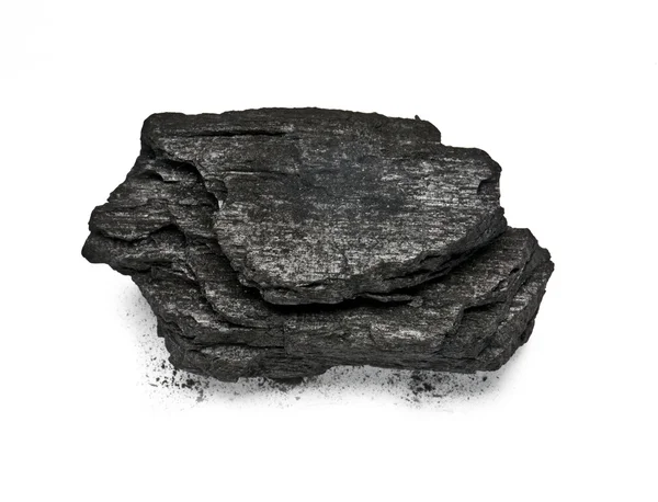 Węgiel drewno — Zdjęcie stockowe
