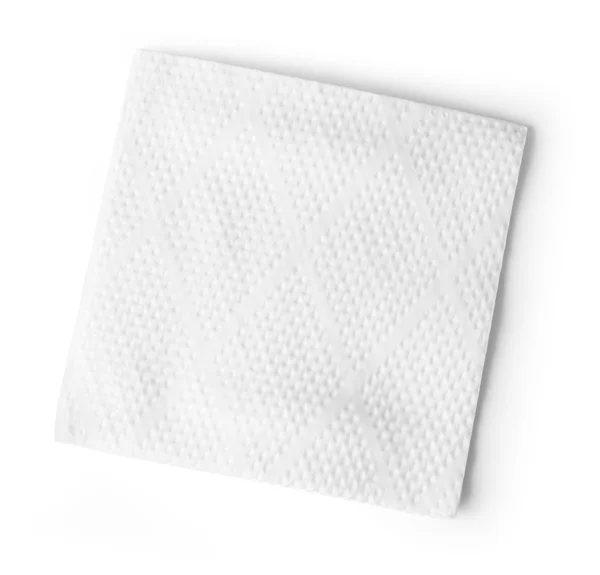 White Square Bar Napkin — Stock Photo, Image