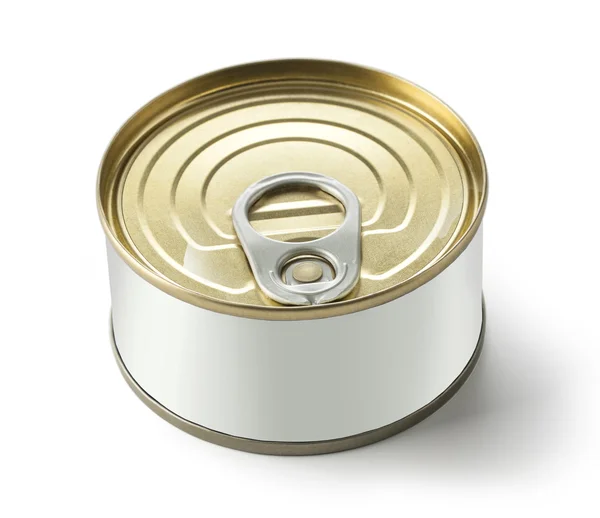 Can with blank — Stock Photo, Image