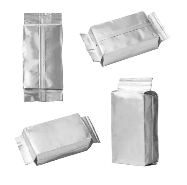 Set aluminium zakken — Stockfoto
