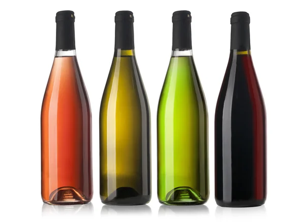 Set of  wine bottles. — Stock Photo, Image