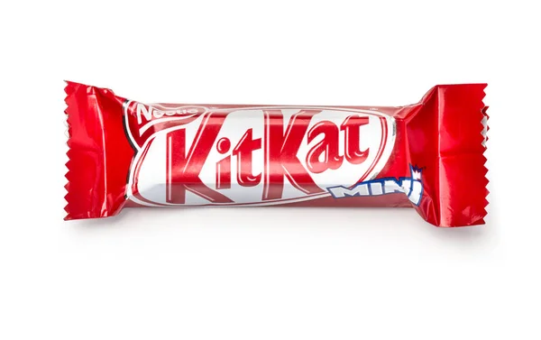 Кишиняу Молдова Марта 2016 Года Kit Kat Шоколадное Печенье Изготовленное — стоковое фото