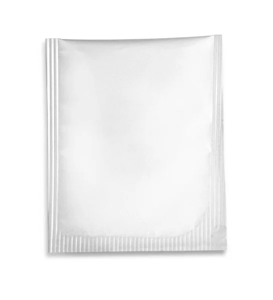 Pequenos Pacotes Isolados Branco Com Caminho Recorte — Fotografia de Stock