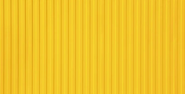 Пустой Желтый Гофрированный Металлический Фон Текстурная Поверхность — стоковое фото