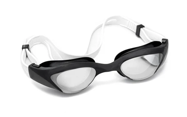 Plavecké Brýle Izolované Bílém Pozadí — Stock fotografie