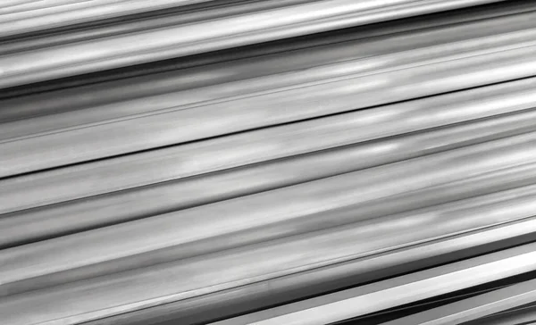 Steel Rolled Metal Products Stack Square Hexagonal Steel Rods — Stock Photo, Image