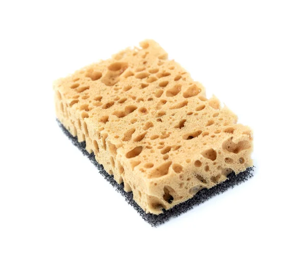 Sponge Isolated Onwhite Background Close — Stock Photo, Image