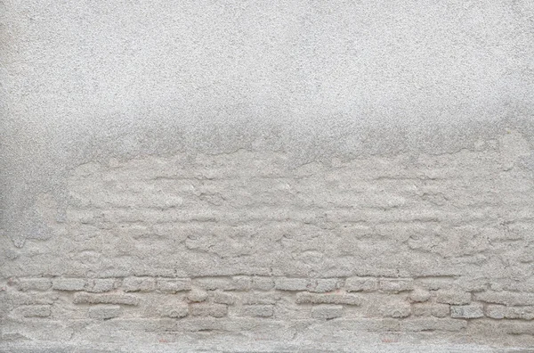 Old Plastered Brick Wall Light Tones — Stockfoto