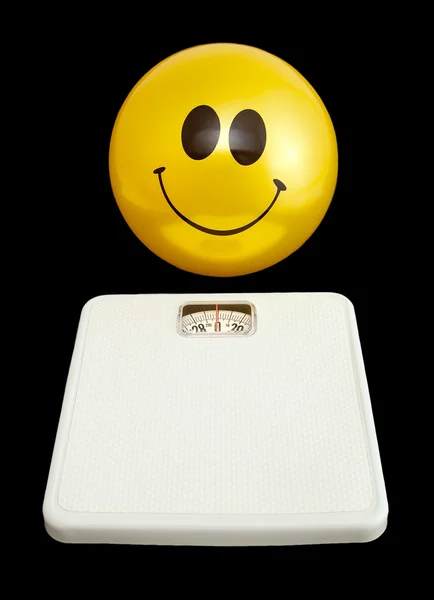 Happy Face Weight Loss — Stok Foto