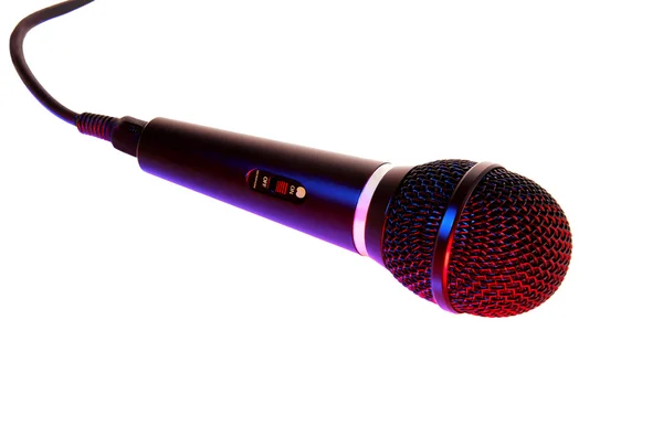 Singer Stage Microphone — Stock Photo, Image