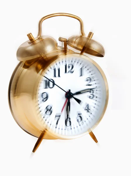 Golden Bell Alarm Clock — Stock Photo, Image