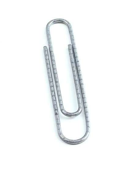 Metalen paperclips — Stockfoto