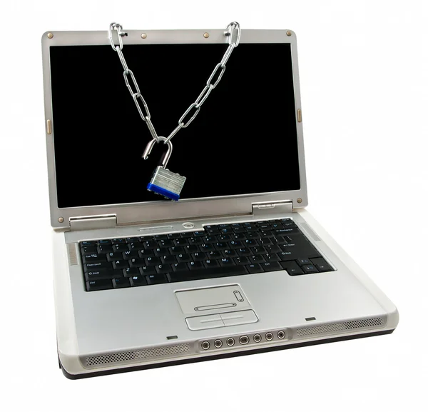 Laptop säkerhet — Stockfoto