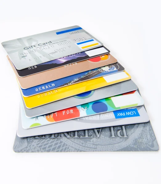 Debito con carta di credito — Foto Stock