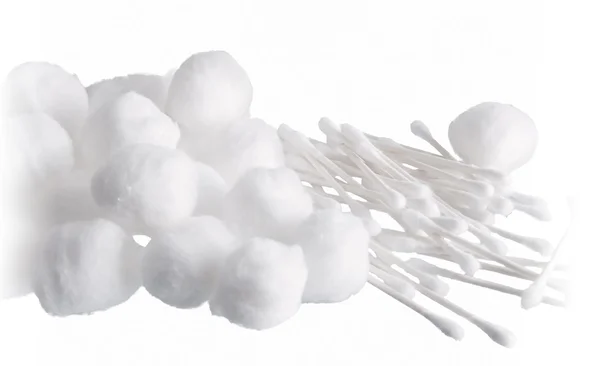 Cotton Swabs and Q-tips — Stock Photo, Image