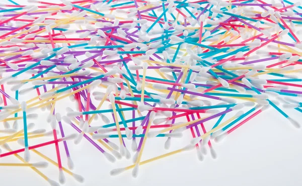Colorful Q-tips — Stock Photo, Image