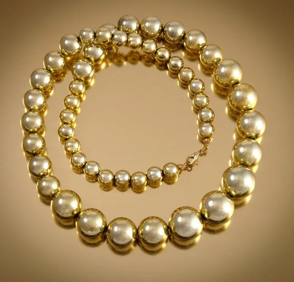 Grande collana di perline — Foto Stock