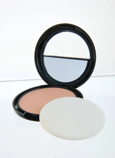 Espejo compacto Maquillaje — Foto de Stock