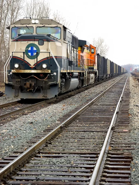 Tren de mercancías — Foto de Stock