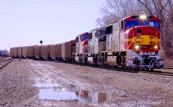 Freight Train — Stock Photo, Image