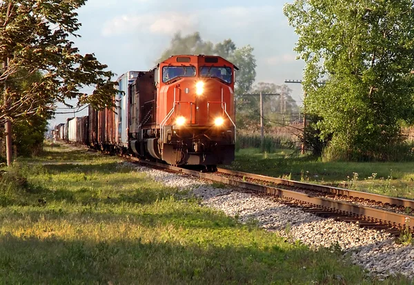 Train de marchandises — Photo