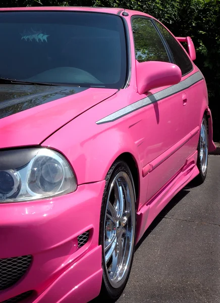 Pink Hotrod — Stock Photo, Image