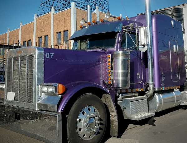 Semi Trucking — Stock Photo, Image