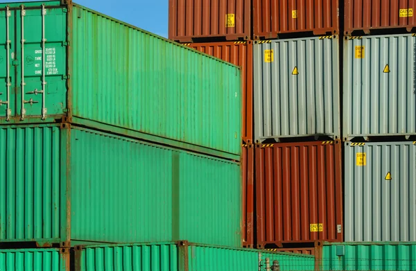 Přepravní kontejnery — Stock fotografie