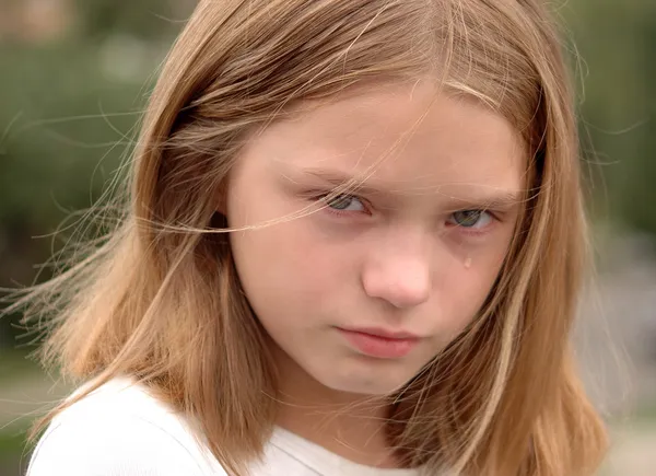 Tears of a Hurting Girl — Stock Photo, Image