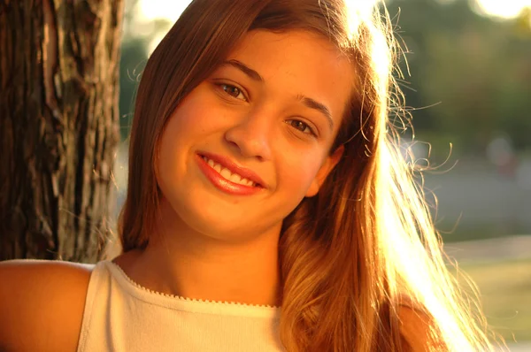 Teen Girl Portrait — Stock Photo, Image