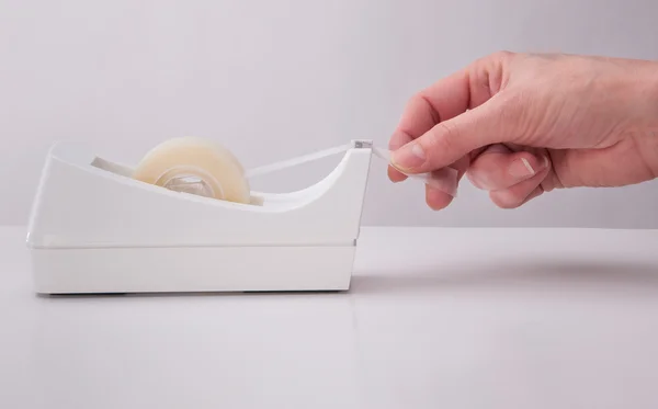 Hand Tape Dispenser — Stock Photo, Image