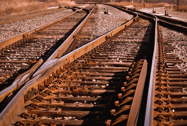 Railroad Tracks — Stock Photo, Image