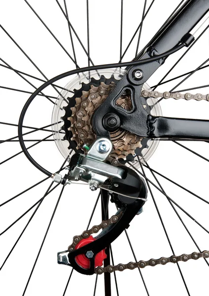 Mountain bike mekanik — Stockfoto