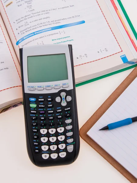 Calculadora científica para a escola — Fotografia de Stock