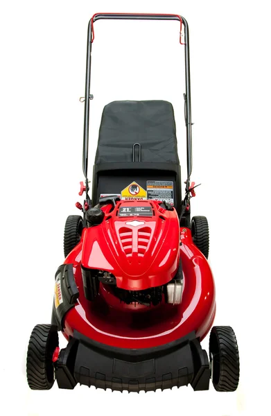 Red Lawn Mower Royalty Free Stock Images
