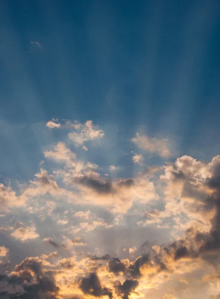 Paesaggi celesti di nuvole — Foto Stock