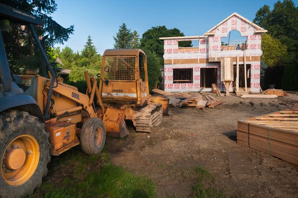 New House Construction — Stock Photo, Image