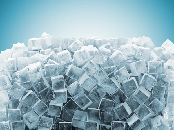 Cubos de hielo Resumen Fondo con lugar para su texto — Foto de Stock