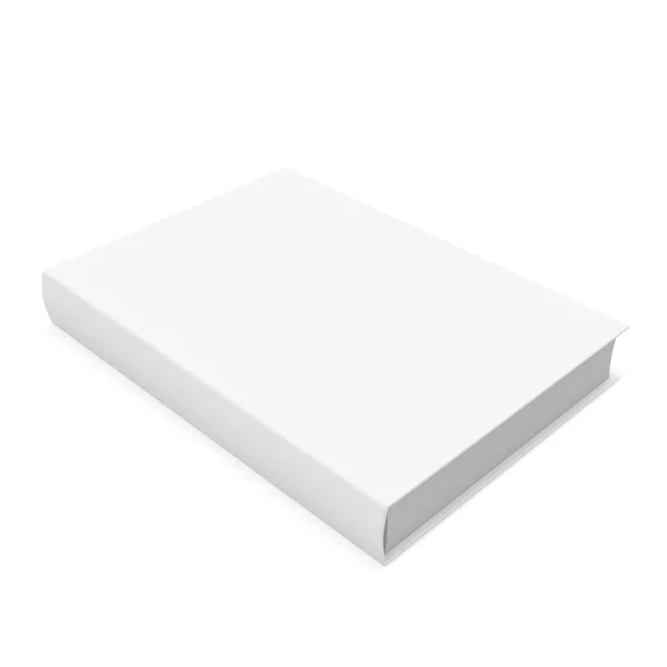 Blank książki izolowane na białym tle — Zdjęcie stockowe