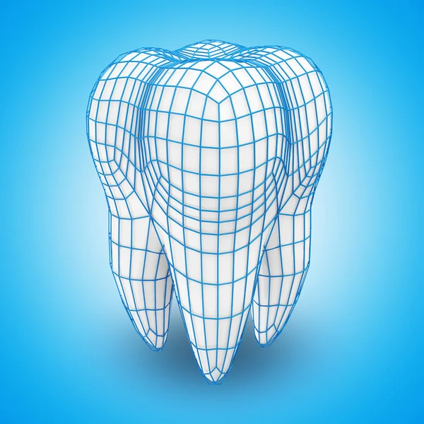 Denti umani — Foto Stock