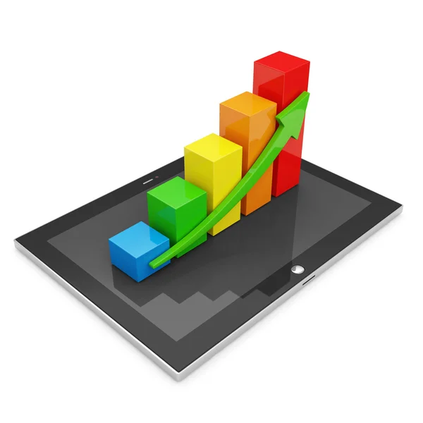 Zakelijke diagrammen — Stockfoto