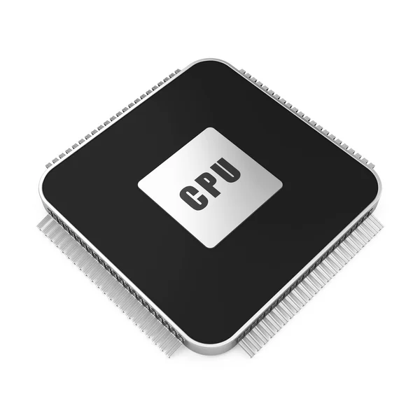 CPU - központi feldolgozó egység — Stock Fotó