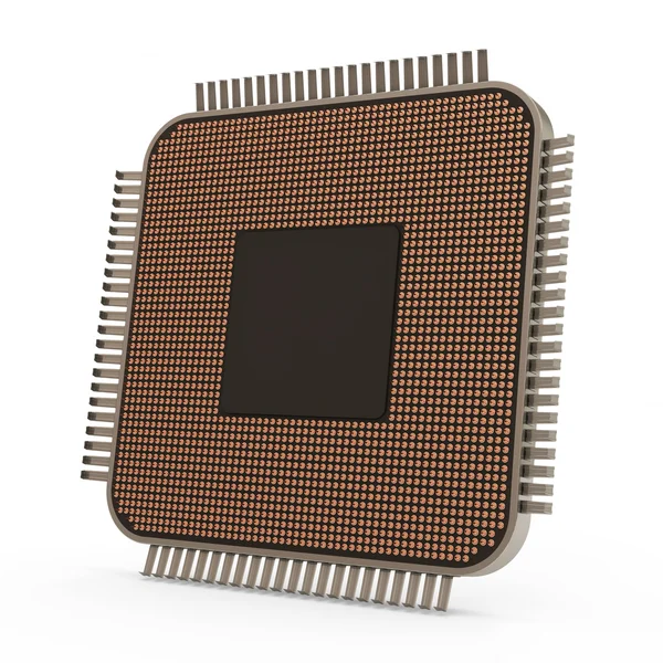 CPU - centrale verwerkingseenheid — Stockfoto