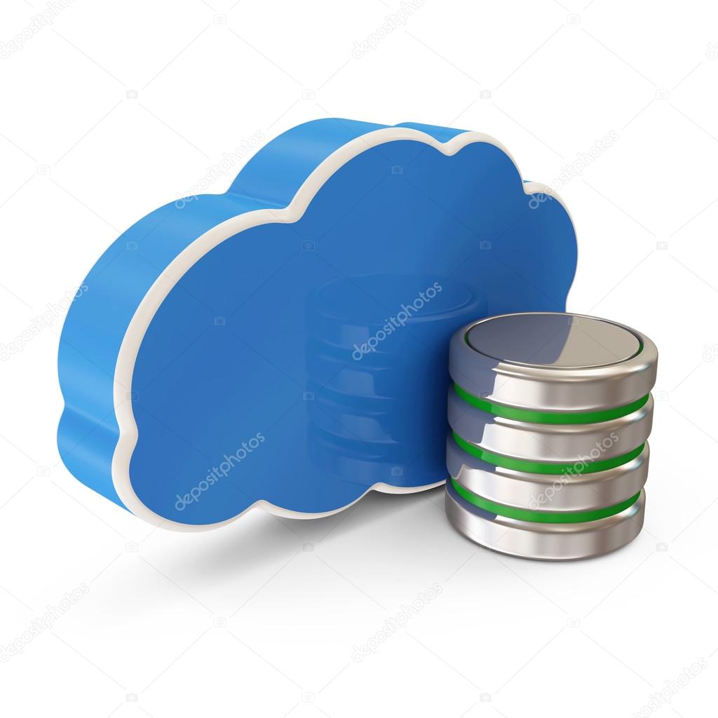 Cloud Computing with Database Symbol