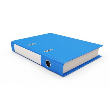 Beyaz arka plan üzerinde izole Belgeler klasörü