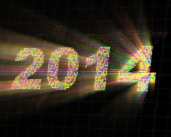 New Year 2014 concept image — Stock Photo, Image