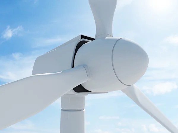 Moderne windturbine — Stockfoto