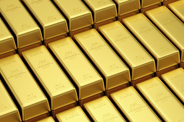 Gold bars clipart